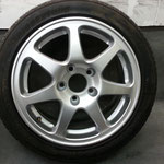NSX純正　ハイパーシルバーカラーアルミホイール　施工後　全ての傷を除去＆ALLペイントで蘇りました！