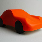 Porsche aus Palettenholz 26 cm 2023-01