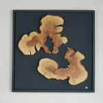 Holzbild 4 mit Pflaumenholz, 50x50 cm 2026