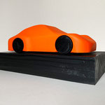 Porsche Form HS aus Palettenholz 26 cm 2023-04/3