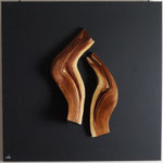 Holzbild 7 mit Kirschholz 60x60 cm 2026