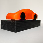Porsche Form HS aus Palettenholz 26 cm 2023-04/1