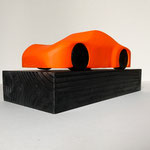 Porsche Form HS aus Palettenholz 26 cm 2023-04/1