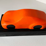 Porsche Form HS aus Palettenholz 26 cm 2023-04/5