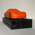 Porsche Form HS aus Palettenholz 26 cm 2023-04/4