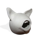 Vulgar Cat!, 2011, clay, 10 cm   