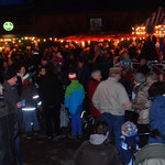 Blick auf den Weihnachtsmarkt 2015