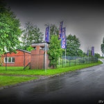 Bottom Camp B.A.O.R Soest - Sangar view towards San Sebastian Barracks
