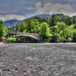 The old Bridge on the Lech Austria