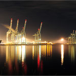 Hamburg Harbour- Container Cranes