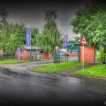 Bottom Camp B.A.O.R Soest - Bottom Camp Workshops Guardroom & Gate
