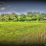 San Sebastion Barracks B.A.O.R Soest - sports field overlooking Bottom Camp