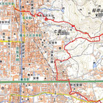 京都トレイル一回目ＧＰＳ軌跡