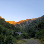 登山口からモルゲンロード