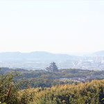 大岩山展望所からの展望、伏見桃山城も見える