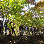 紅葉の山行を満喫♪
