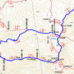 天狗岳周回地図 距離11.8㎞ 累積標高差1,205m