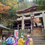 鞍馬の火祭りで有名な由岐神社にて