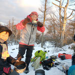 比良雪稜会の方においしいお善哉をいただきました(^^)