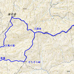 油日岳・那須ヶ原山地図