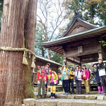 静原神社にて