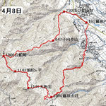 2204藤原山荘~白船峠