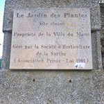  Le Mans Jardin des plantes, Horloge solaire, (Angèle Denis)