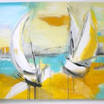 Segelboote 80x100cm