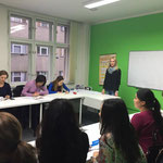 Студенты международного образовательного центра Ahoj!Student на обучении в Праге