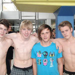 Niklas, Ole, Florian und Lukas