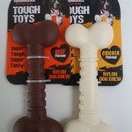 Rosewood Tough Toy Large (16 cm) kip-, rund- of chocoladesmaak : 10 €. Jumbo (20 cm) kip- of rundsmaak : 12 €
