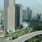 Blick vom Singapore Flyer