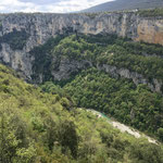 Sortie des gorges