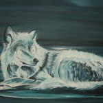 Im Licht des Nordens, 65x75 cm                       Verkauft