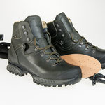 Walking items: Trekking boots, absorbent cedar insoles, adjustable trekking poles