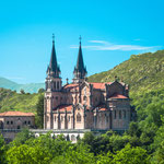 Basilica of Santa María la Real de Covadonga, Picos de Europa National Park