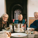 Pilgrim's dinner at El Real de la Jara