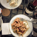 Pilgrim's dinner at El Real de la Jara