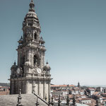 Clock tower from the cathedrals roof top