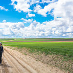 Approaching Calzada de Valdunciel