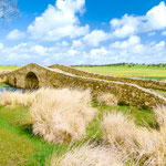 Roman bridge on the way to Aldea del Cano