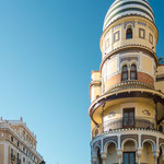 Unique building at the historical center of Seville