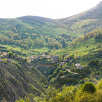 Mountain view on Sotres village, Picos de Europa National Park