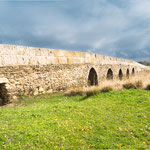 Roman bridge when approaching Valdesalor