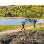 On the way to the Tajo water reservoir