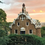 Gaudi Gestaltung im Park Güell