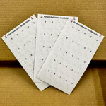 Braille-Stickern für Adventskalender