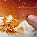 Adventskalender mit Blindenschrift