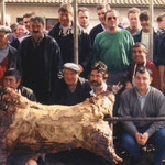 Banquet des chasseurs de sanglier à Escoussans