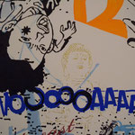 West meets east. Acrylic & markers on wall. KM Culture Centre. San Sebastian-Donostia.2011.